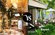 Difference between hotel and resort