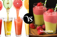 Difference between juice and smoothie