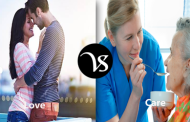 Difference between love and care