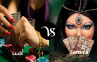 Difference between luck and fortune