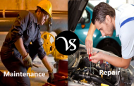 Difference between maintenance and repair