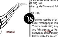 Difference between music and song