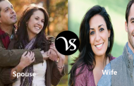 Difference between spouse and wife