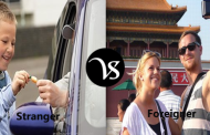 Difference between stranger and foreigner