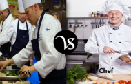 Difference between cook and chef