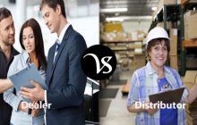 Difference between dealer and distributor