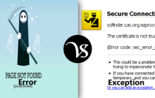 Difference between error and exception