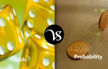 Difference between odds and probability