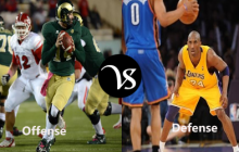 Difference between offense and defense