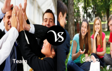 Difference between team and group