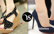 Difference between Heels and Stilettos