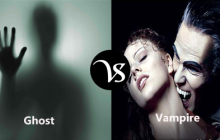 Difference between ghost and vampire