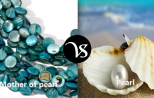Difference between mother of pearl and pearl