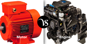 Difference between motor and engine - Difference All
